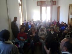 Ministerio de Desarrollo Social: reunión con trabajadores de Rosario que pasaron a planta